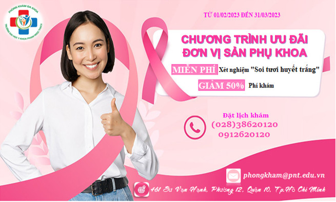 Chương trình Miễn giảm phí khám Phụ khoa