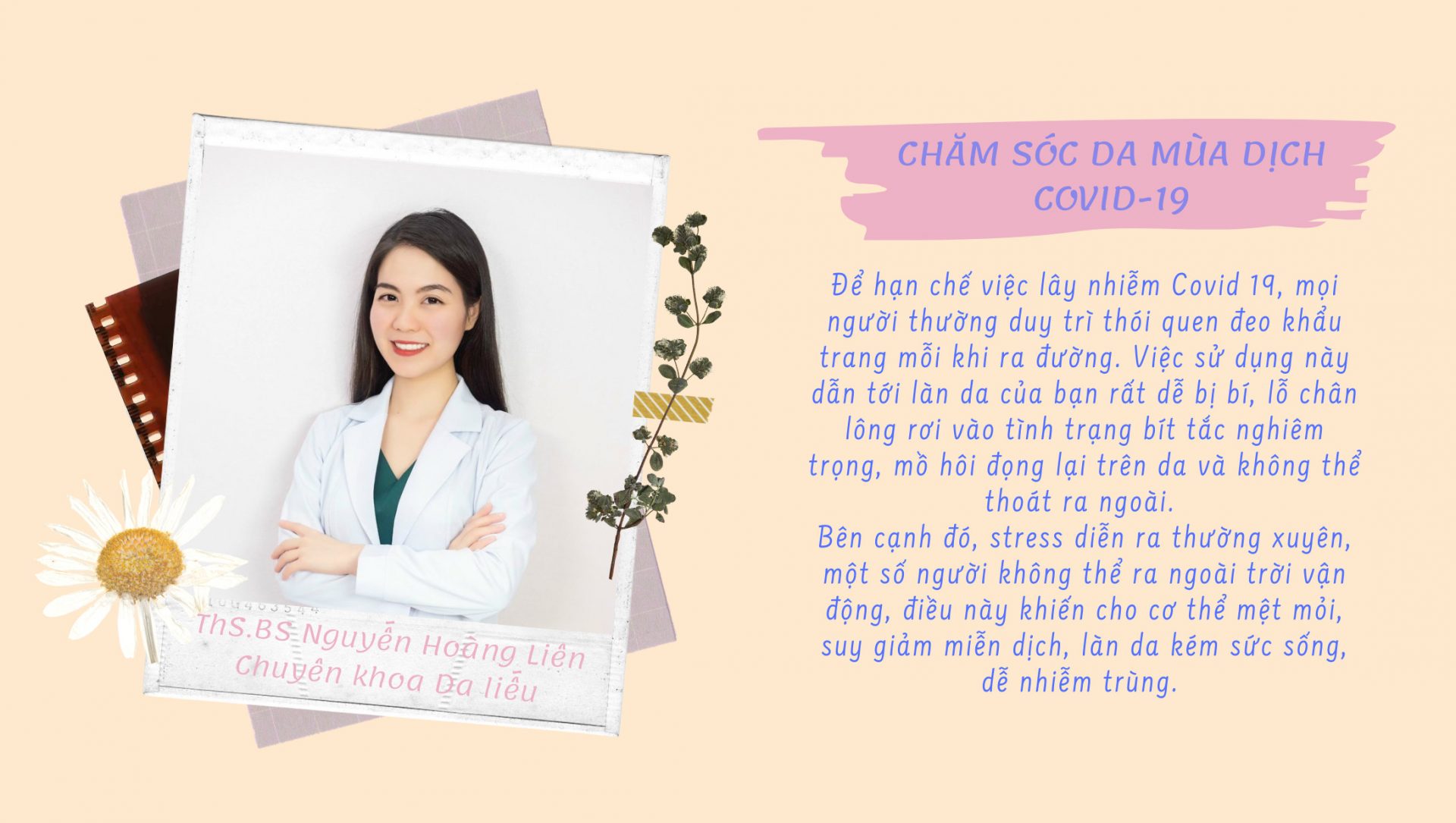CHĂM SÓC DA MÙA DỊCH COVID-19